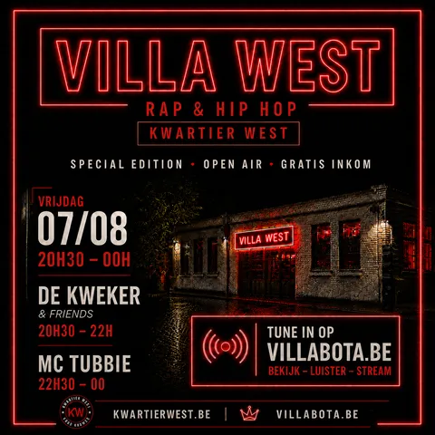 Poster van De Kweker & Friends